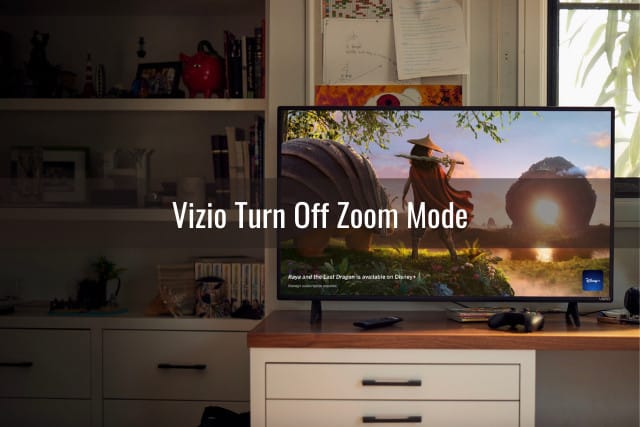 Vizio Tv in the living room