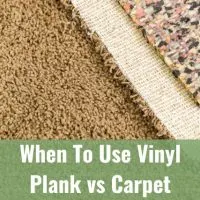 Carpet and flooring tile
