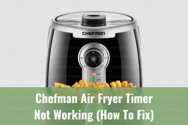 Black air fryer