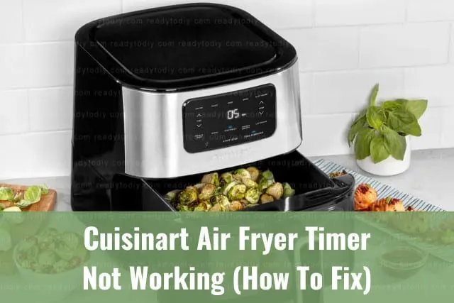 Black air fryer