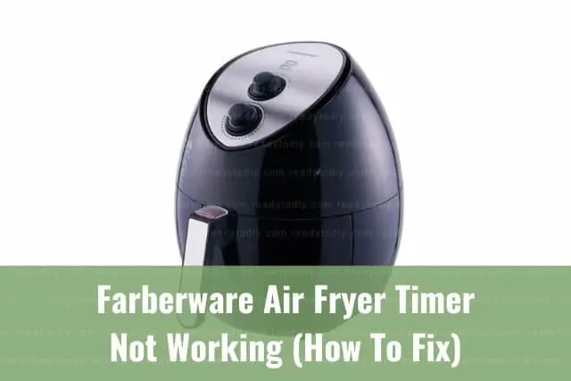 Black air fryer
