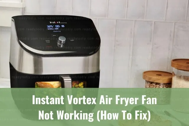 Black air fryer