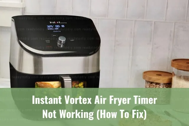 Black air fryer