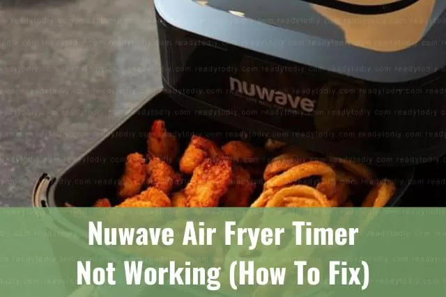Black air fryer