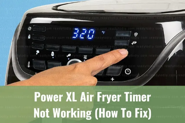 Black air fryer