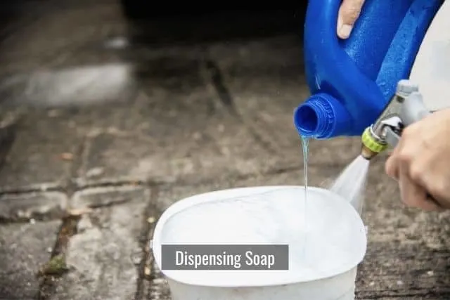 Dispensing Soap in Your Pressure Washer