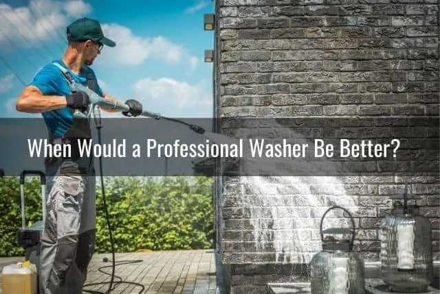 When Would a Professional Washer Be Better?