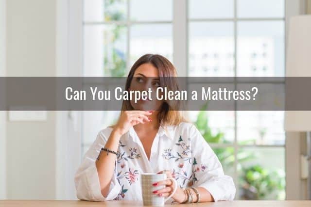can you carpet clean a memory foam mattress