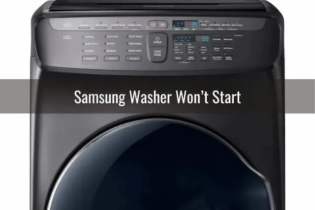 Samsung Washer Won’t Start