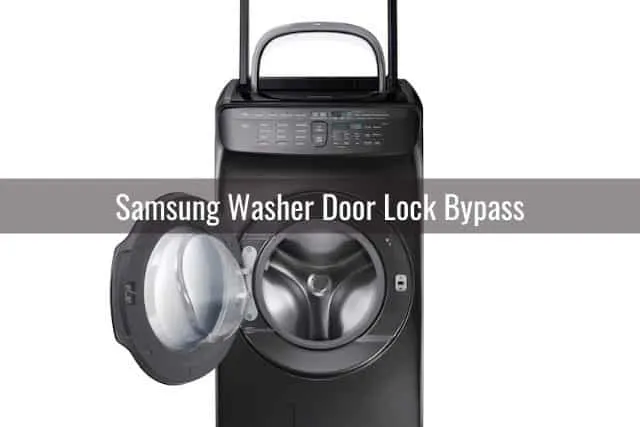 Samsung Washer Door Lock Bypass