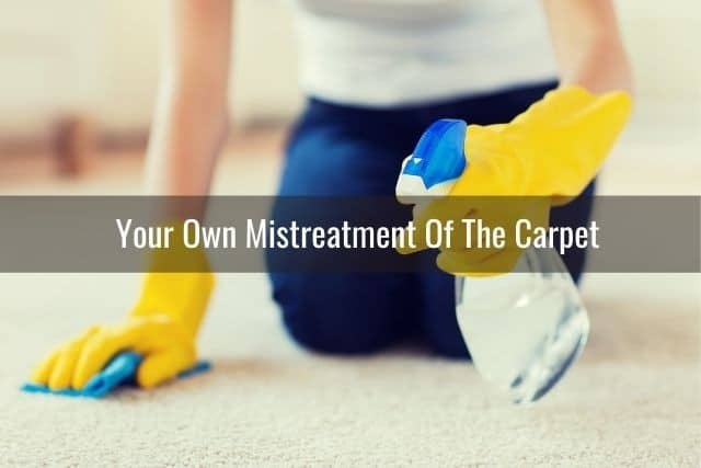 This Is Why Your Carpet Looks Dirty After Cleaning: Your Own Mistreatment Of The Carpet