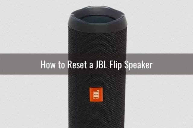 How to Reset a JBL Flip Speaker