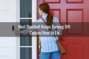 how to take off nest doorbell