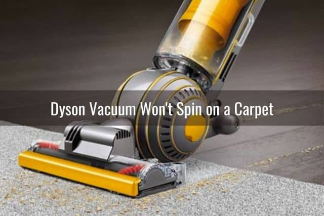 Dyson Vacuum Won't Spin on a Carpet