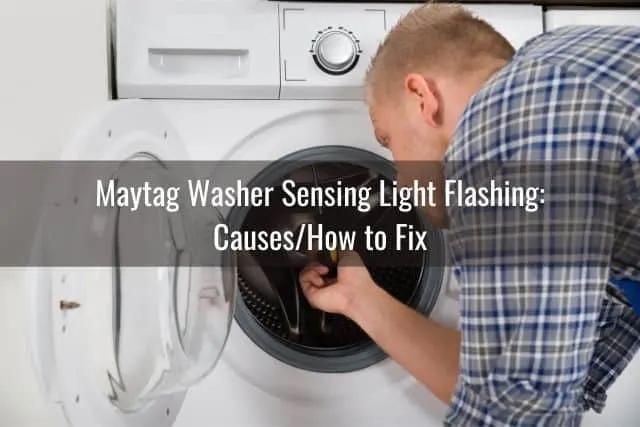 Maytag Washer Sensing Light Flashing: Causes/How to Fix