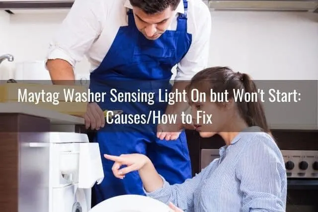 Maytag Washer Sensing Light On but Won't Start: Causes/How to Fix