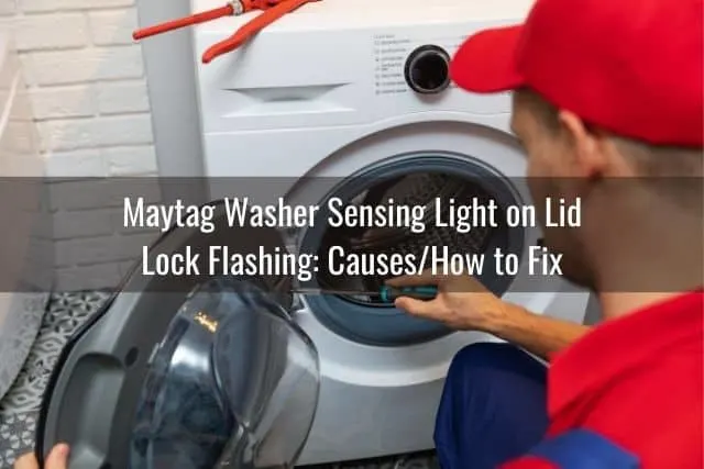 Maytag Washer Sensing Light on Lid Lock Flashing: Causes/How to Fix