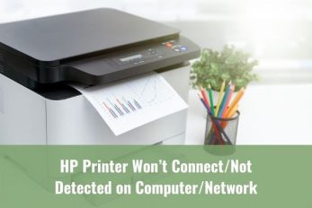 HP Printer Won’t Connect/Not Detected on Computer/Network - Ready To DIY