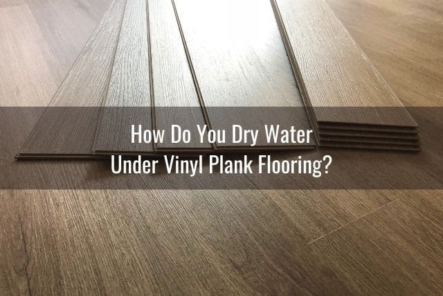 Modern floor made of vinyl planks
