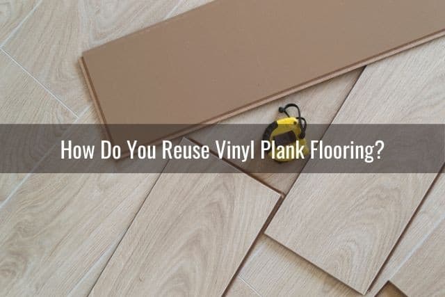 Home renovate with vinyl laminate flooring.