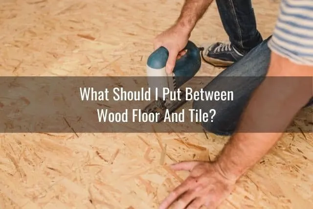 Installing plywood subfloor