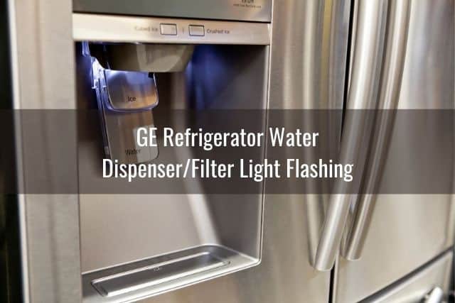 Ge Refrigerator Control Panel Light Door Alarm Flashing Ready To Diy