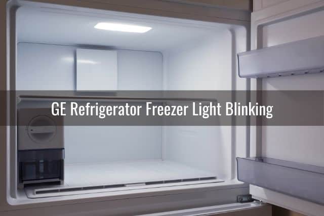 Inside of refrigerator freezer