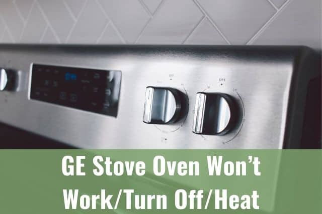 Stove oven control knobs