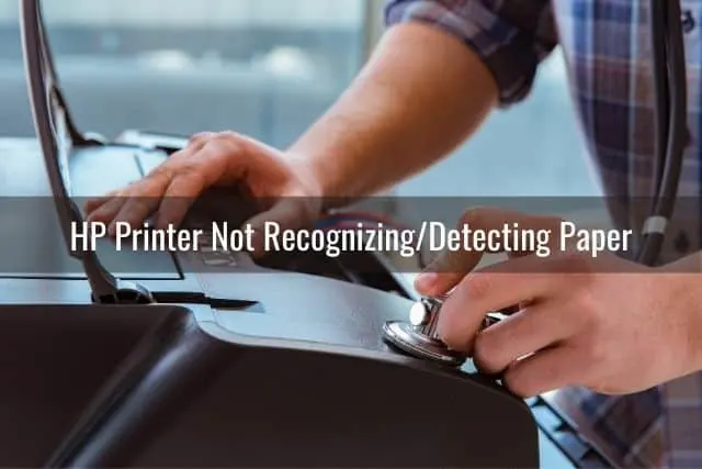 Technician printer repair