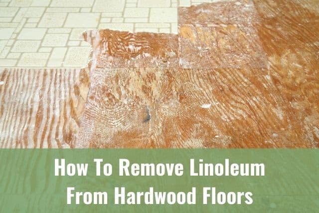 Linoleum floor removal hardwood underneath