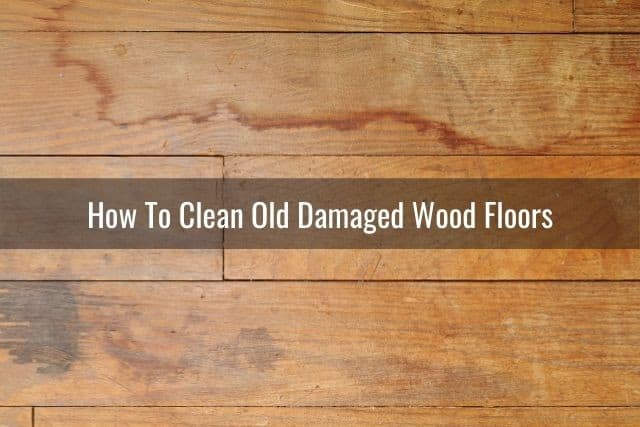 Water damaged hardwood floor