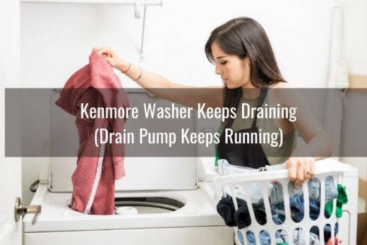 Kenmore Washer Won’t Drain/Keeps Draining/Drain Cycle Problems - Ready ...