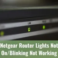 WiFi Router Lights