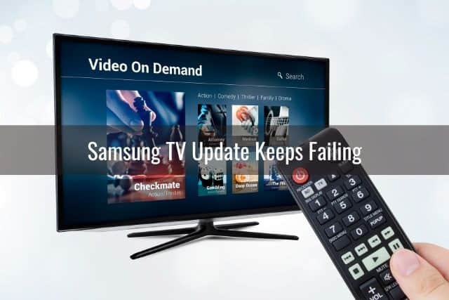 Samsung TV Won’t Update - Ready To DIY
