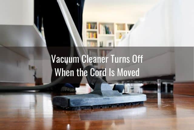 Vacuum on glossy hardwood floor