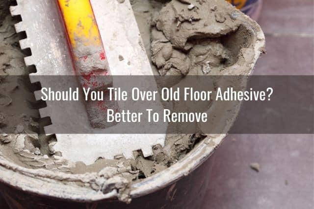 Floor adhesive