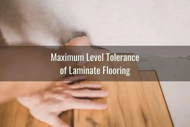 Installation of laminate floor