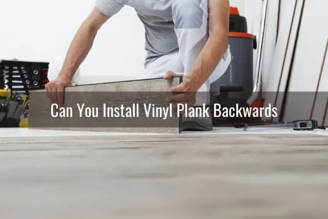Vinyl floor plank installation