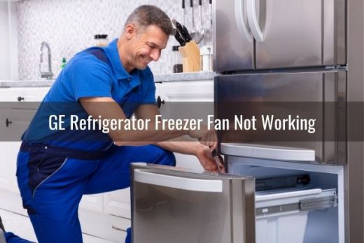 GE Refrigerator Freezer Fan Not/Keeps Running/Not Working - Ready To DIY