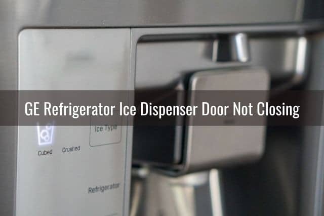 Refrigerator water and ice dispenser