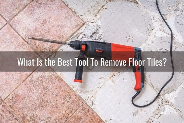 Tile floor removal tool