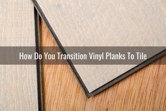 Vinyl floor plank installation