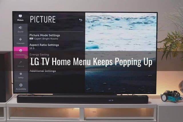TV menu settings