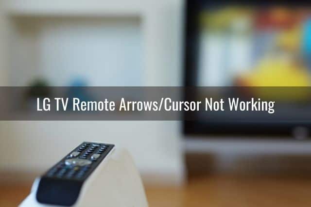 Remote pointed at TV