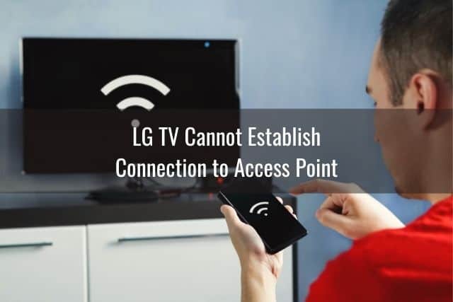 TV searching for WiFi signal