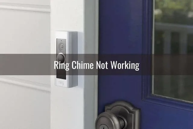Video doorbell by front door