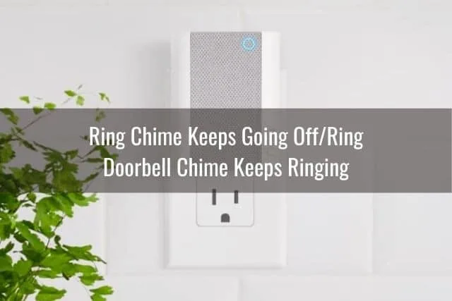Outlet plugged in doorbell chime