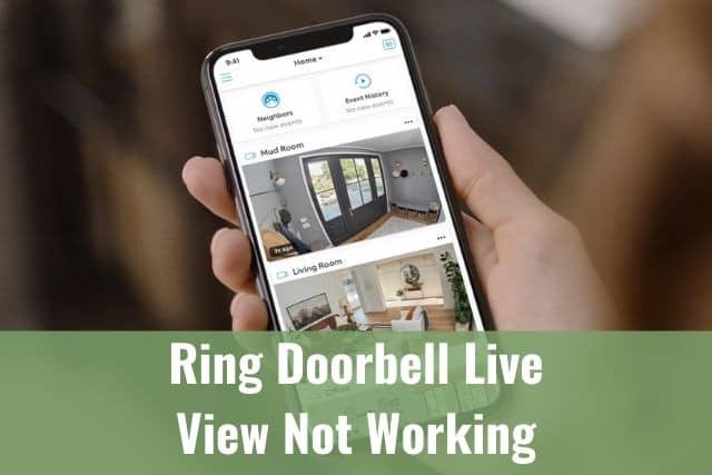 Security camera app on cell phone