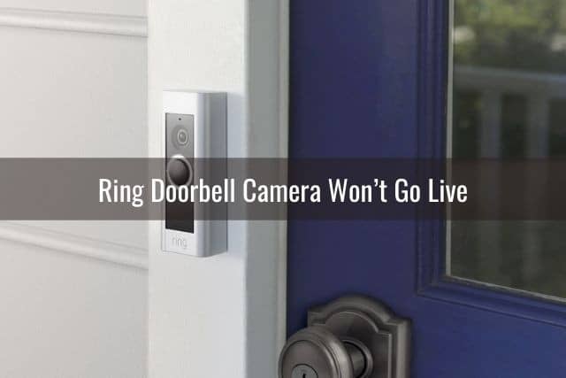 Security camera doorbell