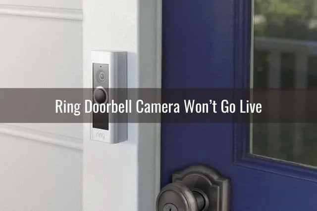 Security camera doorbell